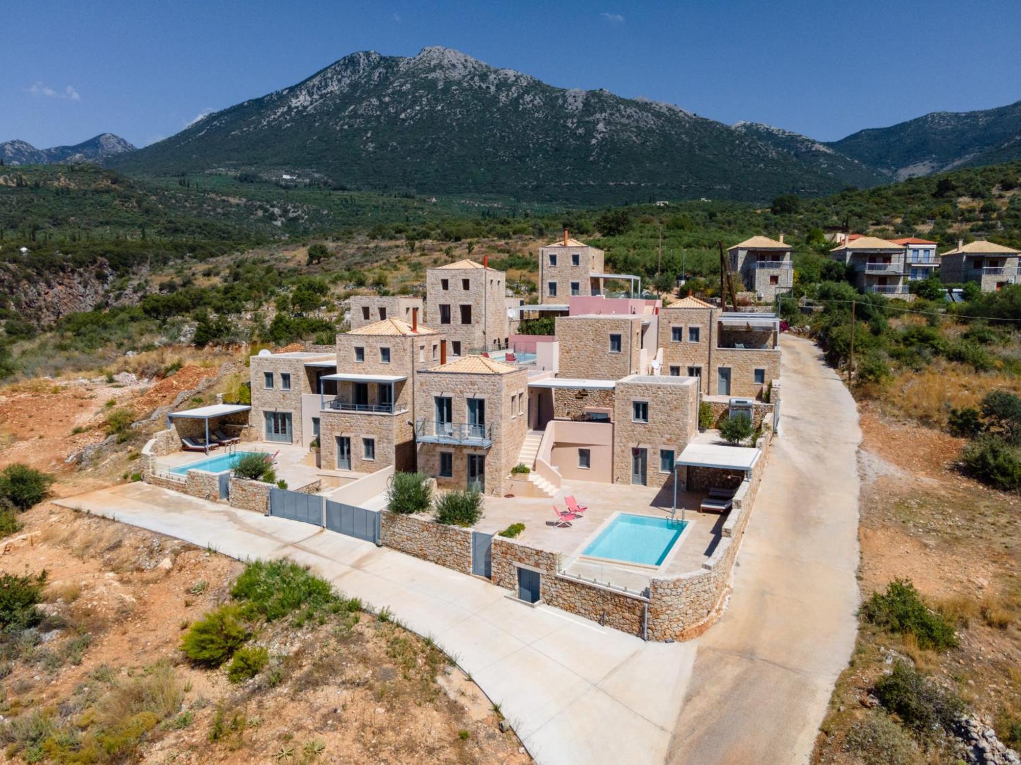 Patio Villas Complex Stoupa Exterior photo